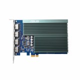 PLACA VIDEO ASUS &quot;GeForce GT 730&quot;, 2 GB GDDR5 64 biti, PCI Express 2.0 x 16, HDMI x 4, sistem racire aer, &quot;GT730-4H-SL-2GD5&quot;