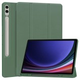 Husa Samsung Galaxy Tab S9 Plus Techsuit Flex Trifold Pen, verde inchis