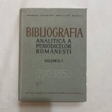 Cumpara ieftin Bibliografia analitica a periodicelor romanesti - Vol. 1 - Partea II - 1790-1850