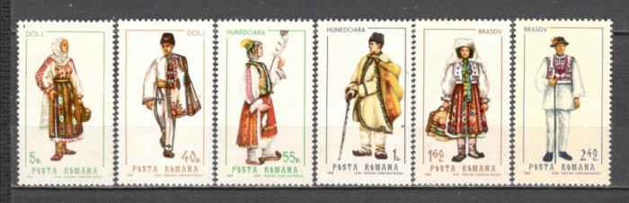 Romania.1968 Costume populare DR.195