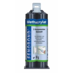 Adeziv bicomponent, adeziv 2K, adeziv metil metacrilat, 50 ml cu duză