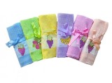 Set 2 Prosoape de Bucatarie 45x70 Fruits, Diferite Culori (Bumbac 100%)