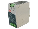 UPS MEAN WELL DUPS40 24VDC 40A pentru şină DIN, 21-29VDC