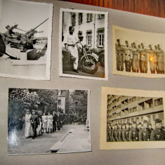 B836-I- ww2-Lot 5 foto militari al 3 lea Reich originale. Marimi: 9/ cm.