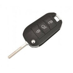 Carcasa cheie compatibila Peugeot Partner 3008 208 308 508 408 2008 307 4008 Citroen C3 C4, buton lumini