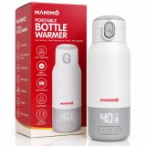 Cumpara ieftin Incalzitor portabil apa si lapte pentru bebelusi Mamimo,termos electric 500 ml,baterie 10.400 mAh,temperatura reglabila 37&ndash;55&deg;C si 100&deg;C,incalzire rap