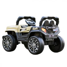 Masinuta electrica 4x4 Kinderauto BDQ-V80 100W 12V, premium, culoare Bej foto