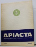 APIACTA , REVISTA INTERNATIONALA TEHNICA , ECONOMICA SI DE INFORMARE APICOLA , NR. 1 , 1988