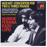 CD Clasic: Mozart - Concerte pentru 2 si 3 piane ( Radu Lupu , original SONY ), Clasica