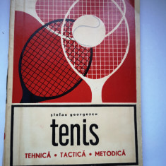 Tenis - Tehnica, Tactica, Metodica - Stefan Georgescu, 1967, 174 pag