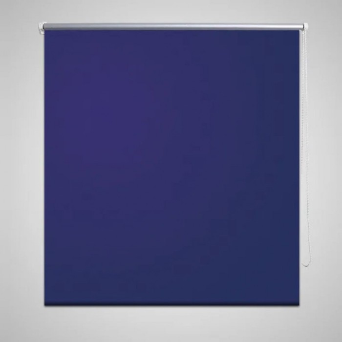 Jaluzea tip rulou opaca, 60x120, cm, bleumarin / albastru