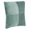 Pernă Decorativă, Velvet, Model Dungi, Verde Menta, 45x45cm, Oem