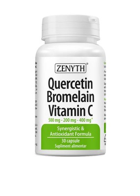 Quercetin Bromelain Vitamin C 30 capsule Zenyth foto