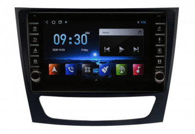 Navigatie Mercedes Clasa E CLS W211 2002-2010 AUTONAV PLUS Android GPS Dedicata, Model PRO Memorie 16GB Stocare, 1GB DDR3 RAM, Display 8&amp;quot; Full-Touch, foto