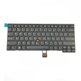 Tastatura Laptop, Lenovo, ThinkPad T431S Type 20A9, 20AA, 20AC, iluminata, neagra, layout US