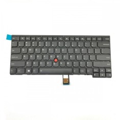 Tastatura Laptop, Lenovo, ThinkPad T431S Type 20A9, 20AA, 20AC, iluminata, neagra, layout US