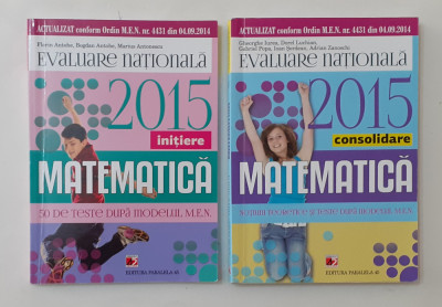 Evaluare Nationala Matematica Initiere + Consolidare 50 Teste 2015 VEZI DESCRIER foto