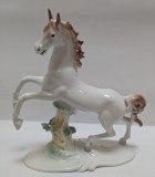 Bibelou portelan - Cal alb