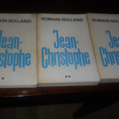 JEAN-CHRISTOPHE - Romain Rolland, 1985,Carte Noua vol.I+II+III