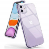 Husa Ringke Fusion pentru Apple iPhone 11 Crystal View, Transparent, Silicon, Carcasa