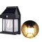 Lampa solara LED de perete cu senzor de miscare, 3 moduri de iluminare, lumina calda