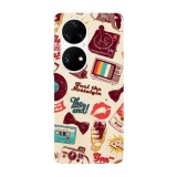 Husa compatibila cu Huawei Nova 9 model Feel the nostalgia, Silicon, TPU, Viceversa, Transparent, Carcasa