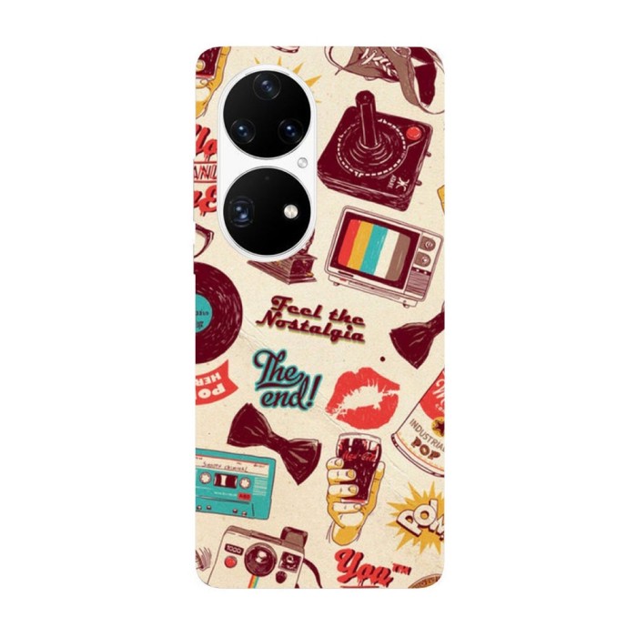 Husa compatibila cu Huawei Nova Y70 model Feel the nostalgia, Silicon, TPU, Viceversa