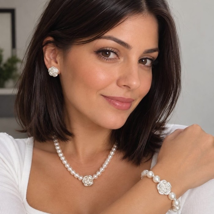 SET COLIER PERLESSA