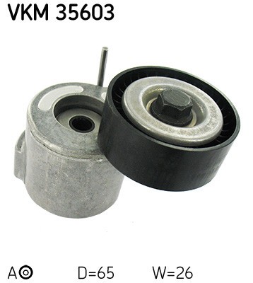 SKF VKM 35603 rola intinzator,curea transmisie foto