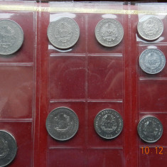 set monede RPR si RSR din 1960 - 1975 stare FB, aUNC 15 monede