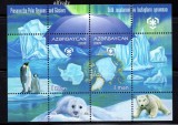 AZERBAIJAN 2009, Fauna, serie neuzata, MNH, Nestampilat