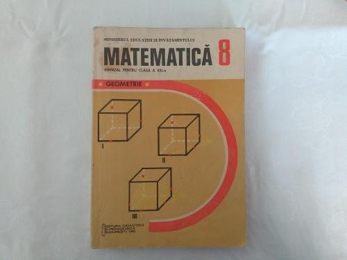 Geometrie manual clasa a VIII-a 1990