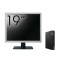 Pachet Calculator Second Hand Lenovo M80q Mini PC, Intel Core i5-10400T 2.00 - 3.60GHz, 16GB DDR4, 256GB SSD + Monitor 19&amp;quot; NewTechnology Media