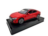 Macheta Audi e-tron GT rosu 1:32 metal die-cast lumini si sunete usi capota si portbagaj deschise