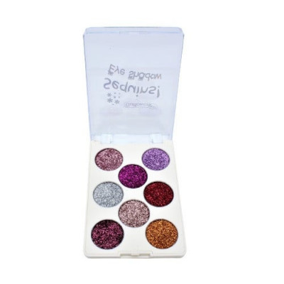 Paleta fard de ochi, Gulflower, Glitter Sequins, 01 foto