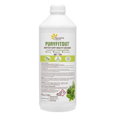 Detergent Universal Multisuprafete Bio Puryfitout 1 litru Fleurance foto