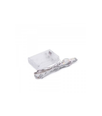 Banda LED x30 1m alb cald +cablu 0.8m cu baterie 3x AA Family Decor foto
