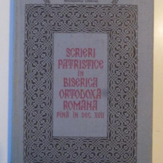 SCRIERI PATRISTICE IN BISERICA ORTODOXA ROMANA PANA IN SEC. XVII de NESTOR VORNICESCU , 1983