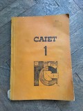 Caiet 1 I-a Conferinta de Inginerie Tehnologica pentru Constructii, Piatra Neamt, 1985