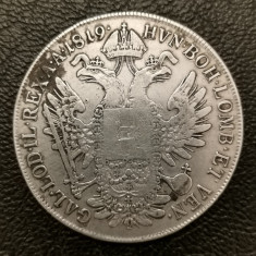 SV * Austria / Imperiul Habsburgic 1 THALER 1819 M * LOMBARDIA si VENETIA