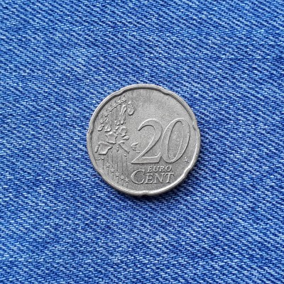 1c - 20 euro cent 2000 Belgia / eurocent foto