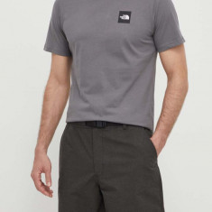 The North Face pantaloni scurti barbati, culoarea gri, NF0A870KJK31