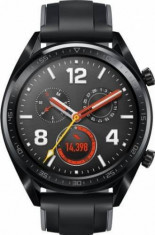 Smartwatch Huawei Watch GT B19S bratara neagra Silicon Sport Negru foto