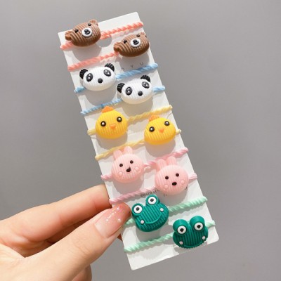 Set de 10 elastice pentru par - Figurine diverse model 4 foto