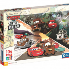 Puzzle Clementoni Maxi, Disney Cars, 104 piese