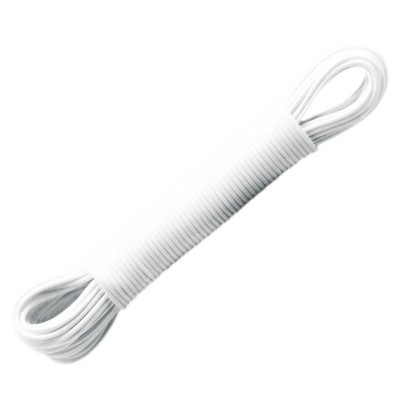 Cablu pentru rufe izolat, alb, 4 mm x 10 m foto