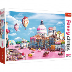 Puzzle Trefl 1000 - Prajiturele la Venetia foto