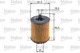 VALEO 586563 Filtru ulei