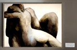 Tablou Nud femeie si barbat, tablou abstract living tablou indragostiti150x80