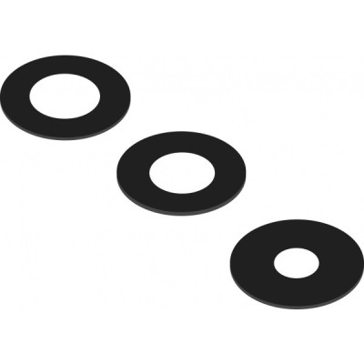 Geam Camera Spate Samsung Galaxy A16 5G A166 / A16 4G A165, Wide + UltraWide + Macro, Negru foto